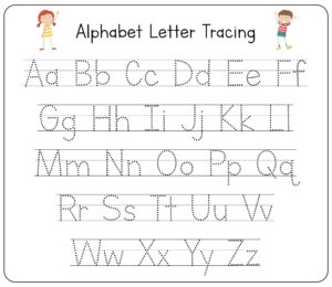 Tracing Letters Printable - Printable Coloring Free
