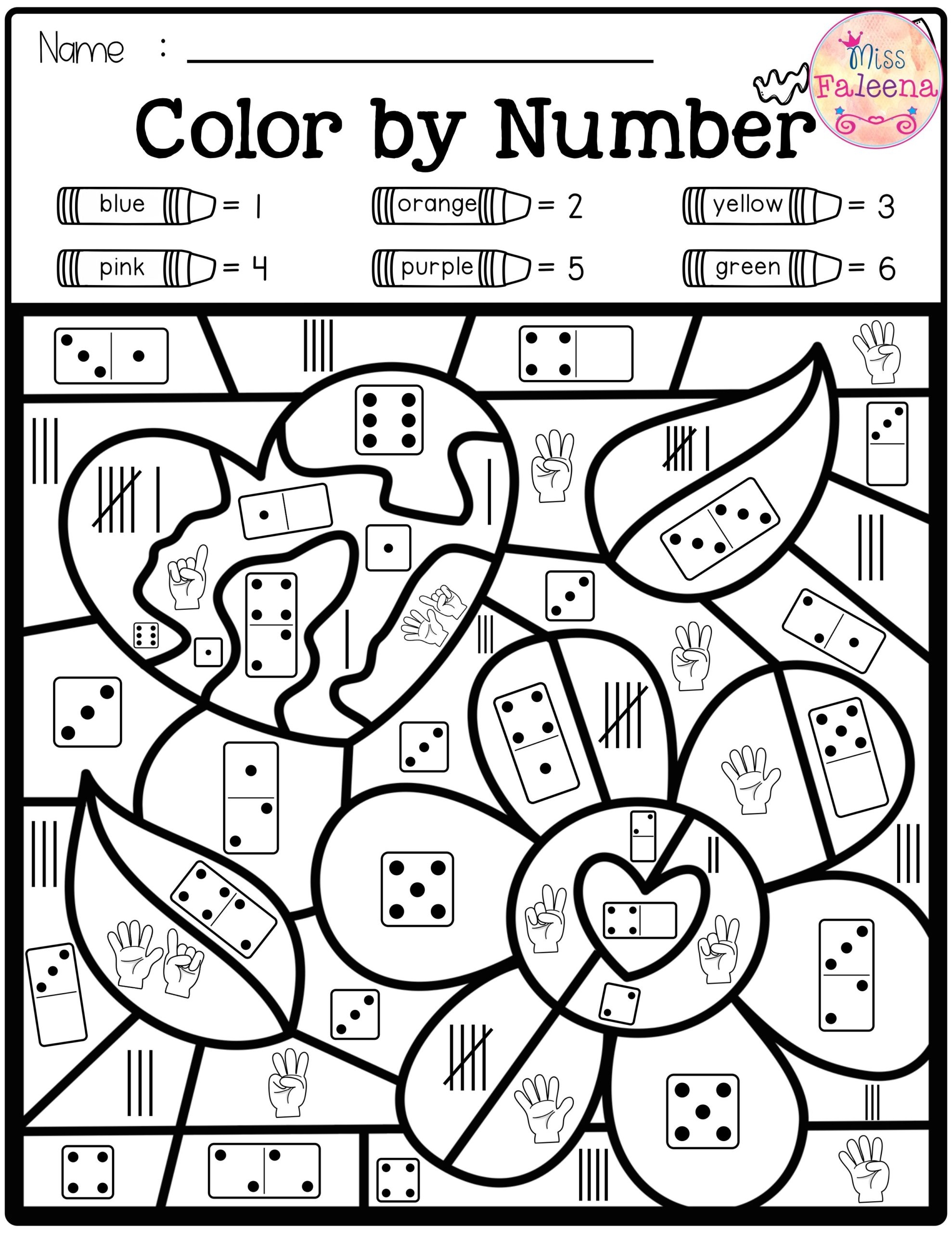 10 Color By Code Worksheets Worksheets Decoomo