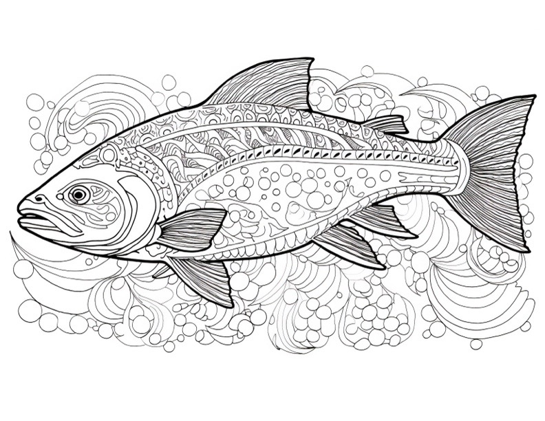 10 Sea Animal Coloring Pages Printable
