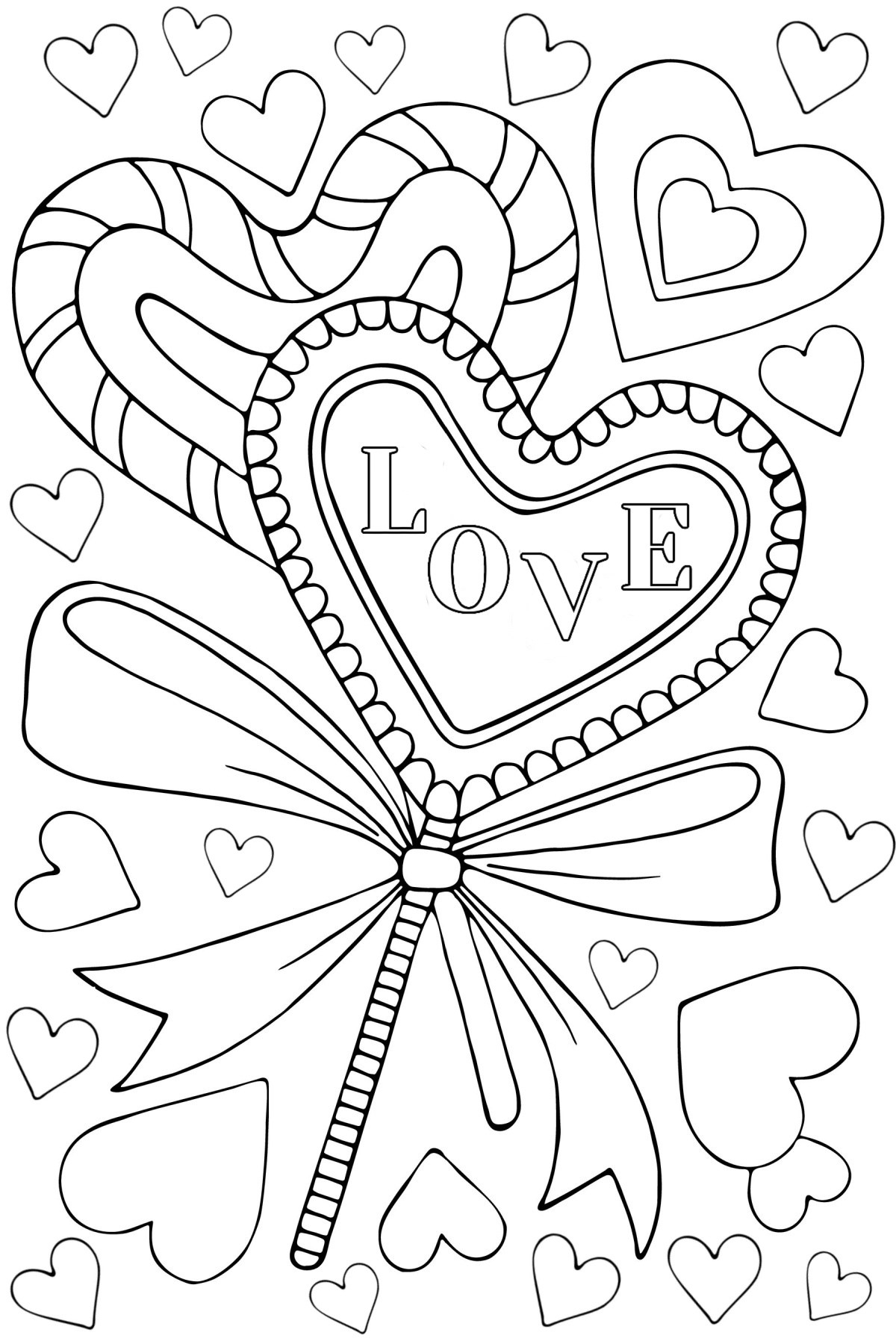 14 Valentine 39 s Day Coloring Pages Free Printables For All Ages