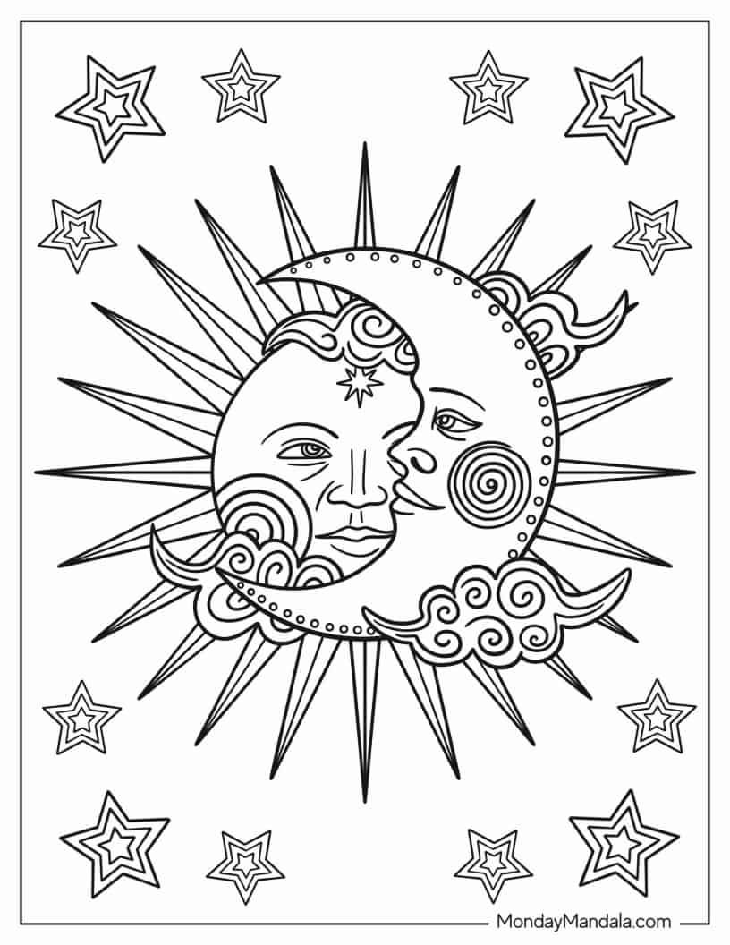 150 Sun Coloring Pages 20 Coloring Craze