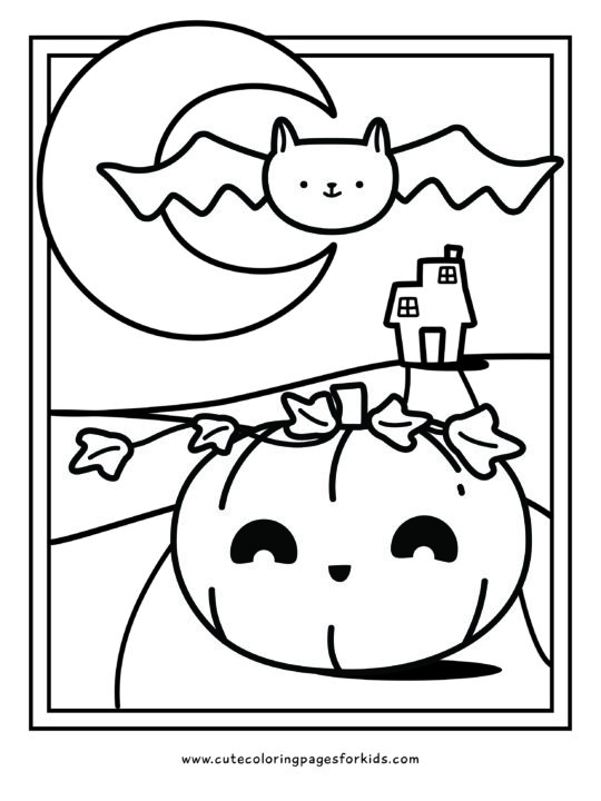 18 Cute Halloween Coloring Pages Free Printable PDFs Cute Coloring 