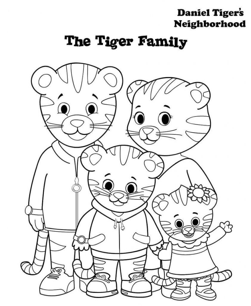 20 Daniel Tiger Halloween Coloring Page Ayla Coloring Daniel Free 