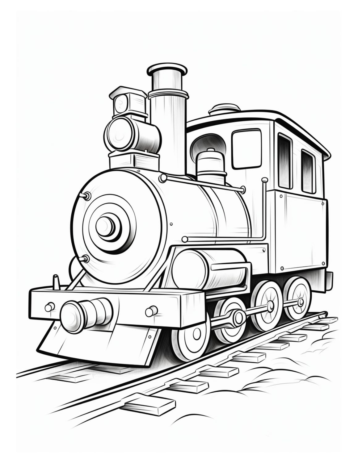 20 Free Printable Train Coloring Pages With PDF Download Skip To My Lou