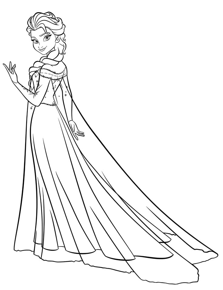 21 Frozen Coloring Pages Frozen Elsa Coloring Book Birthday Party