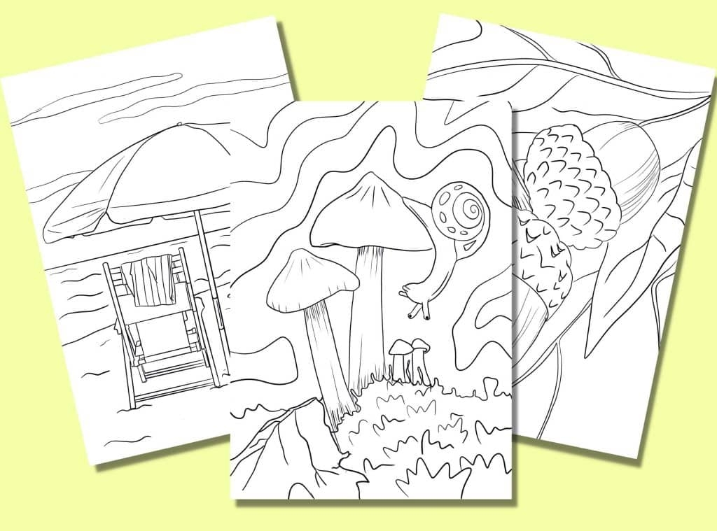 21 Procreate Coloring Pages To Help You De stress And Relax Artsydee 