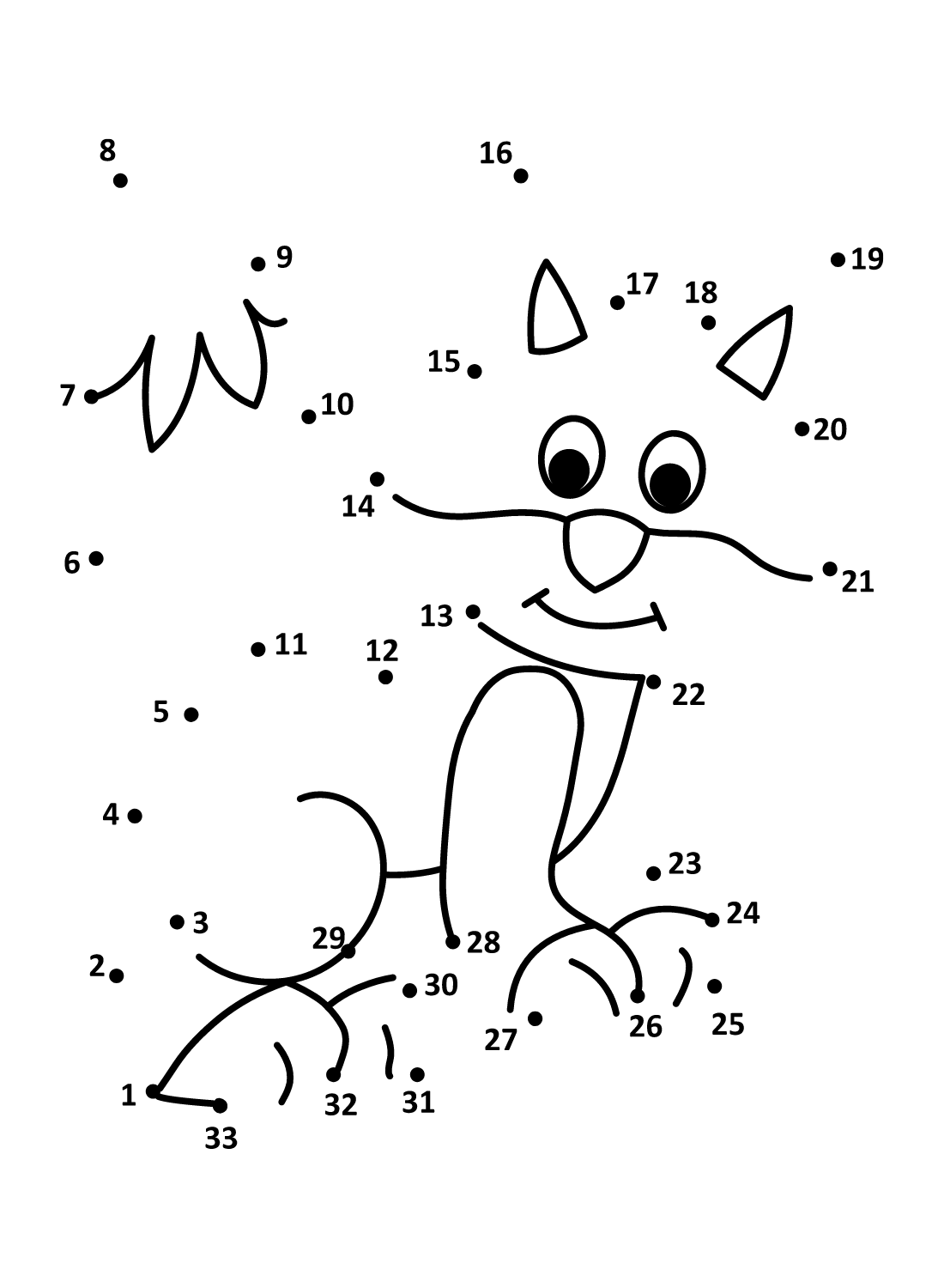 31 Dot To Dot Coloring Pages Free Printable For Kids And Adults