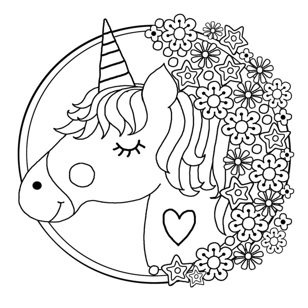 33 Colouring Pages Printable Unicorn Free Wallpaper