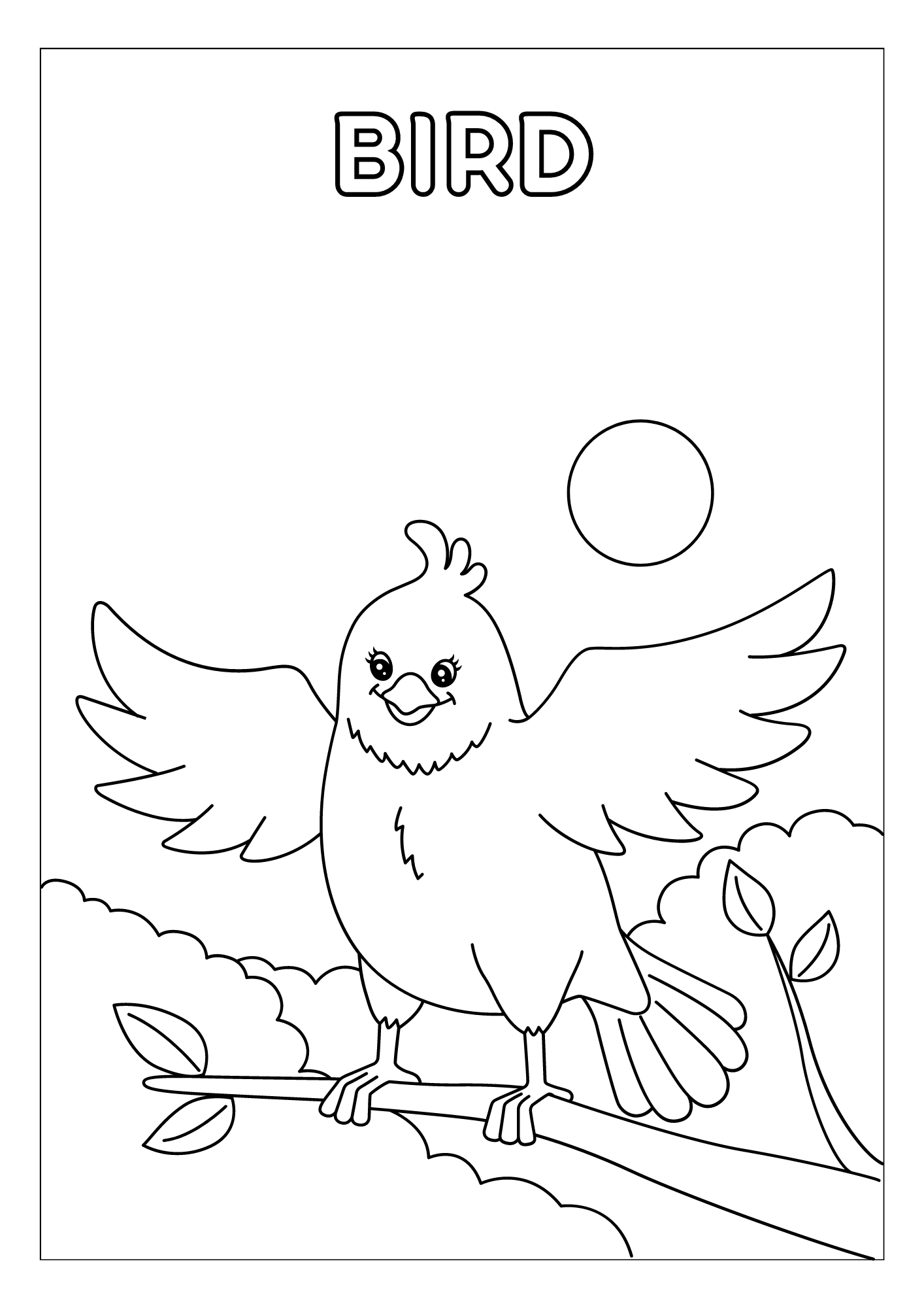 40 Free Printable Bird Coloring Pages Printaboles