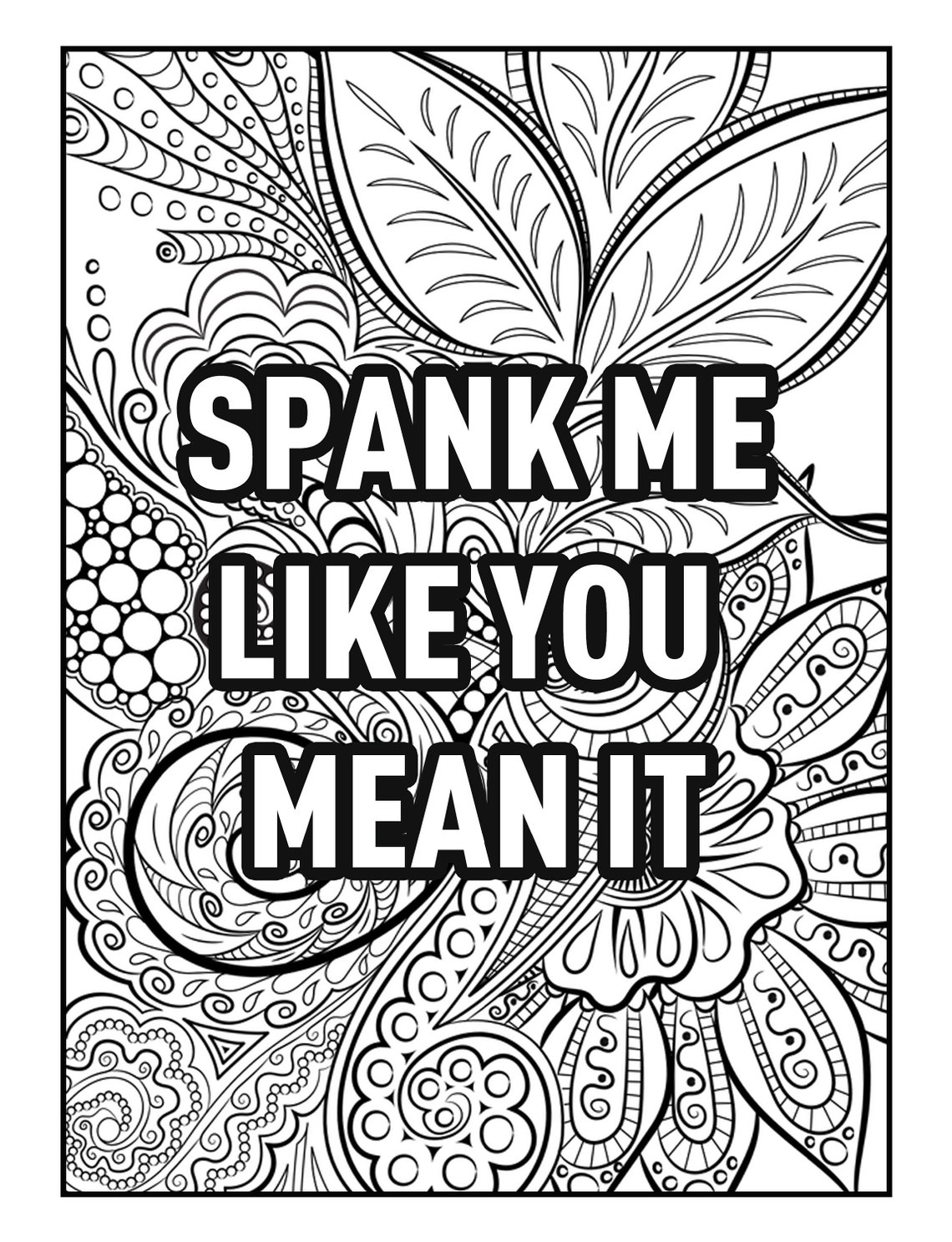 41 Dirty Funny Coloring Pages For Adults Adult Coloring Book Etsy