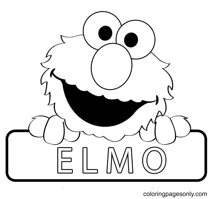 52 Elmo Coloring Pages ColoringPagesOnly