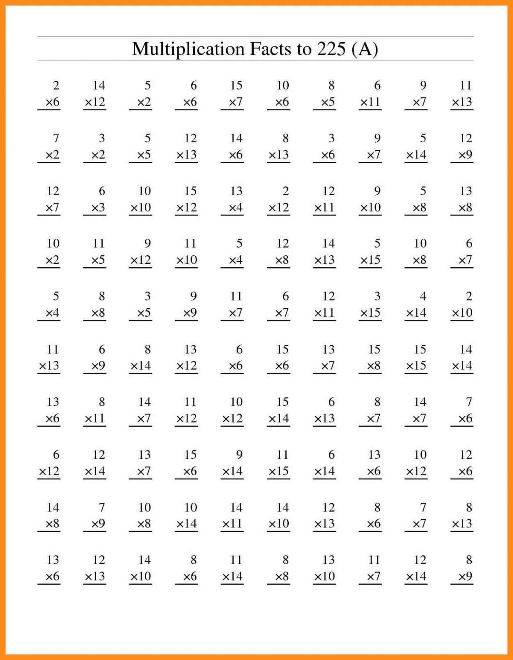 5Th Grade Multiplication Worksheets Grade 5 Kidsworksheetfun