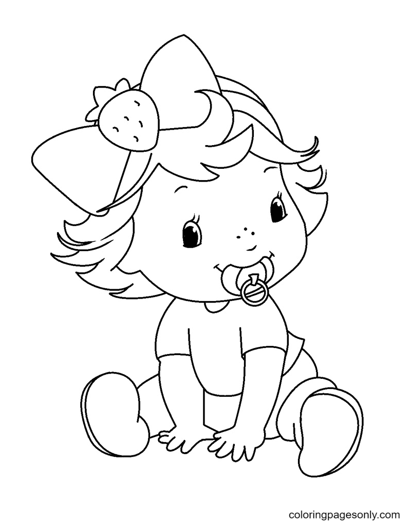 60 Strawberry Shortcake Coloring Pages ColoringPagesOnly