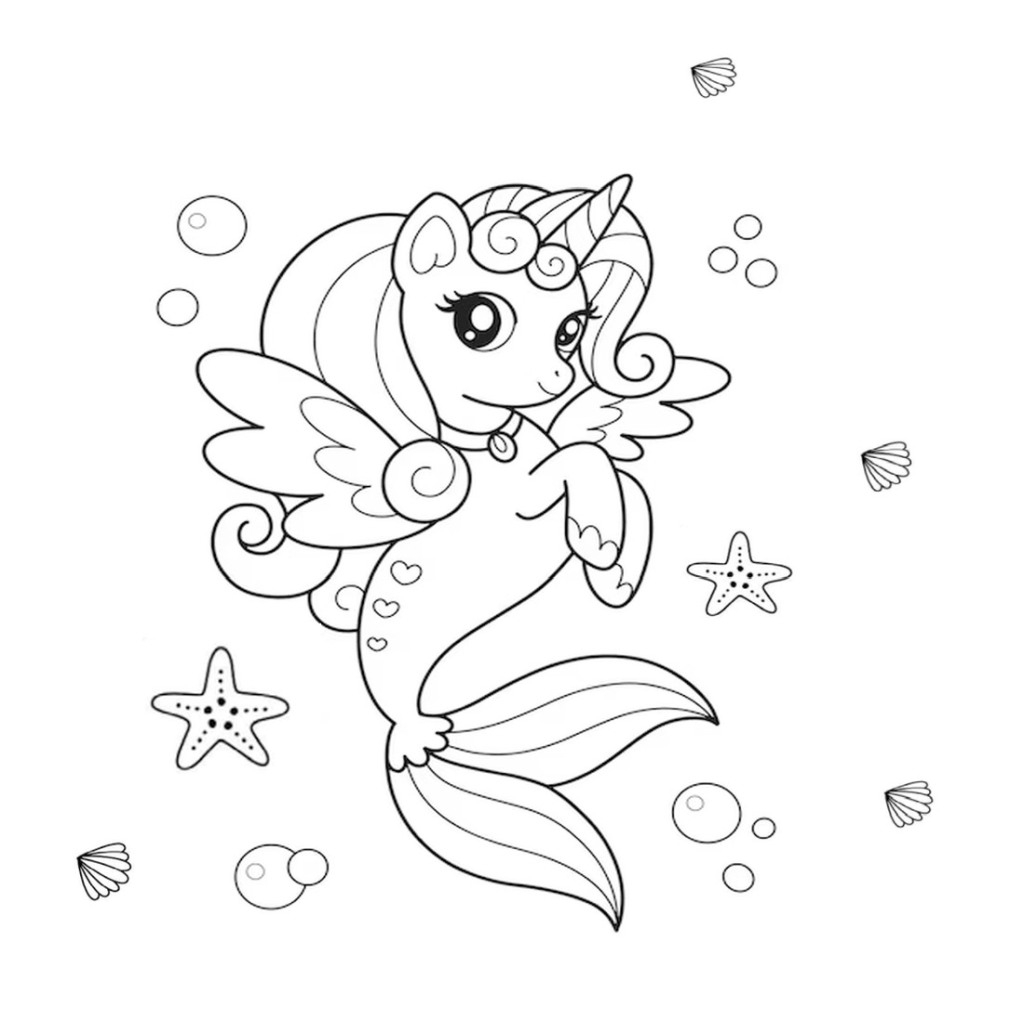 8 Coloring Page Mermaid Unicorn Mermaid Coloring Page Vrogue co