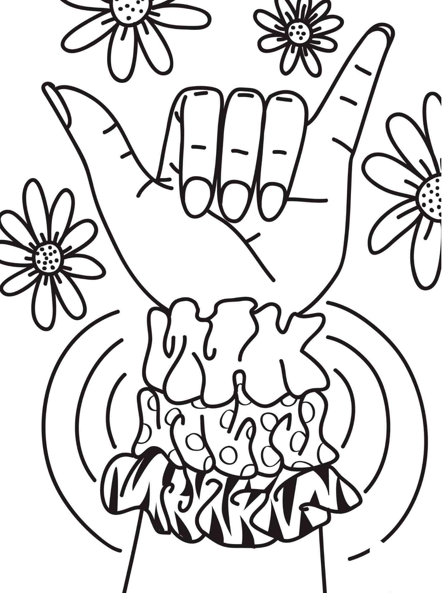 Aesthetic Coloring Pages