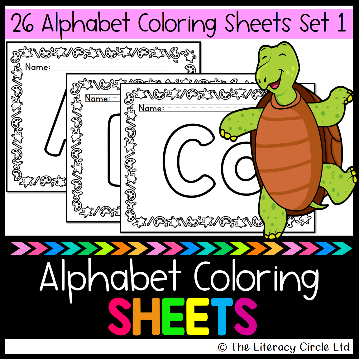 Alphabet Coloring Sheets Alphabet Colouring Sheets The Literacy 