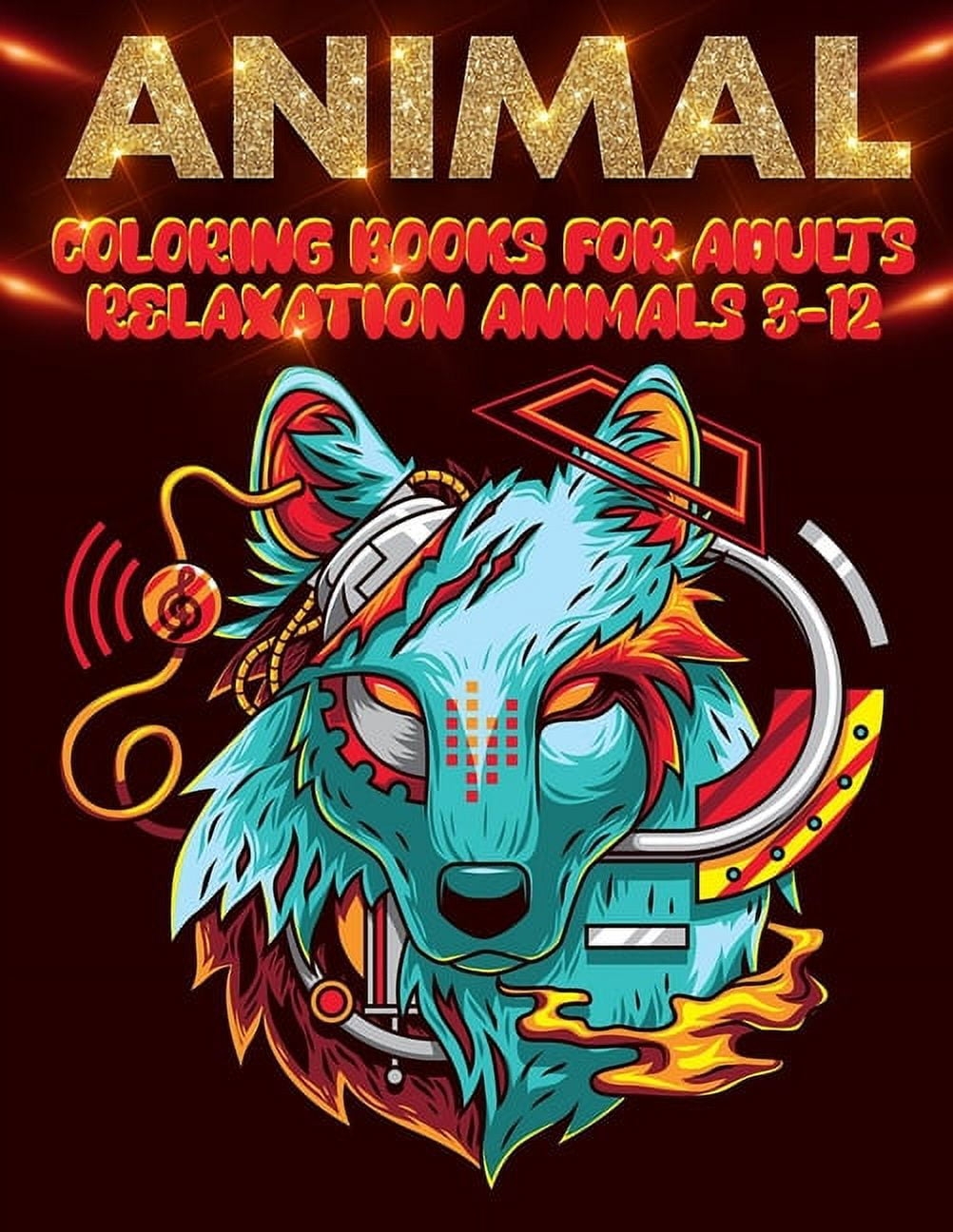 Animal Coloring Books For Adults Relaxation Animals 3 12 Awesome 100 