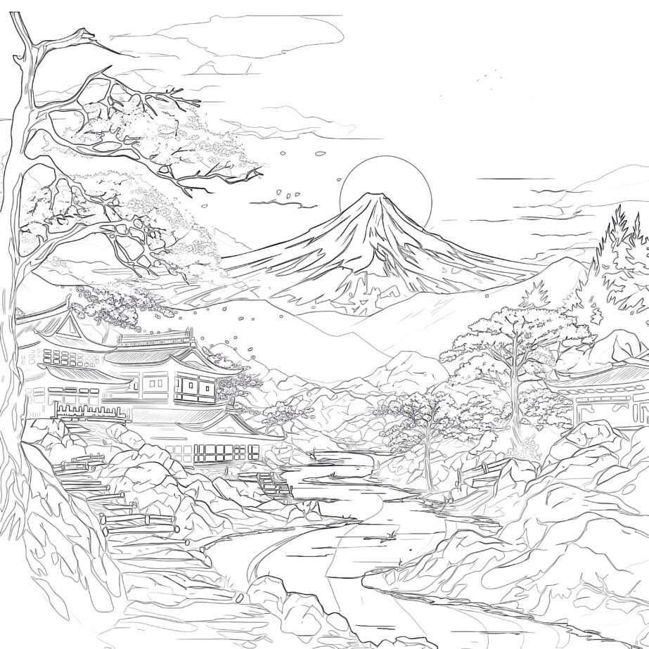 Anime Coloring Book Online Coloring Pages Mimi Panda