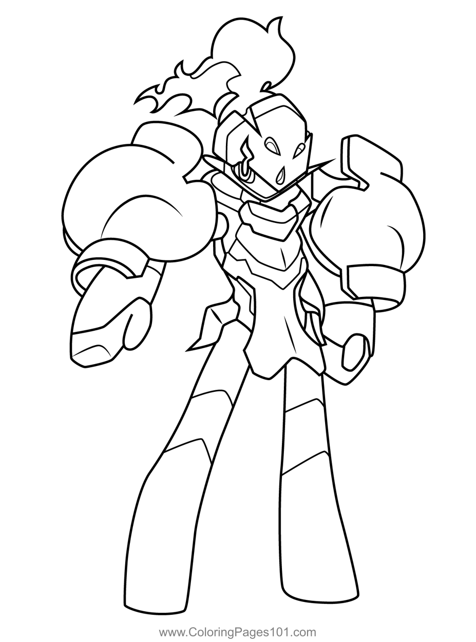 Armarouge Pokemon Coloring Page For Kids Free Pokemon Printable 