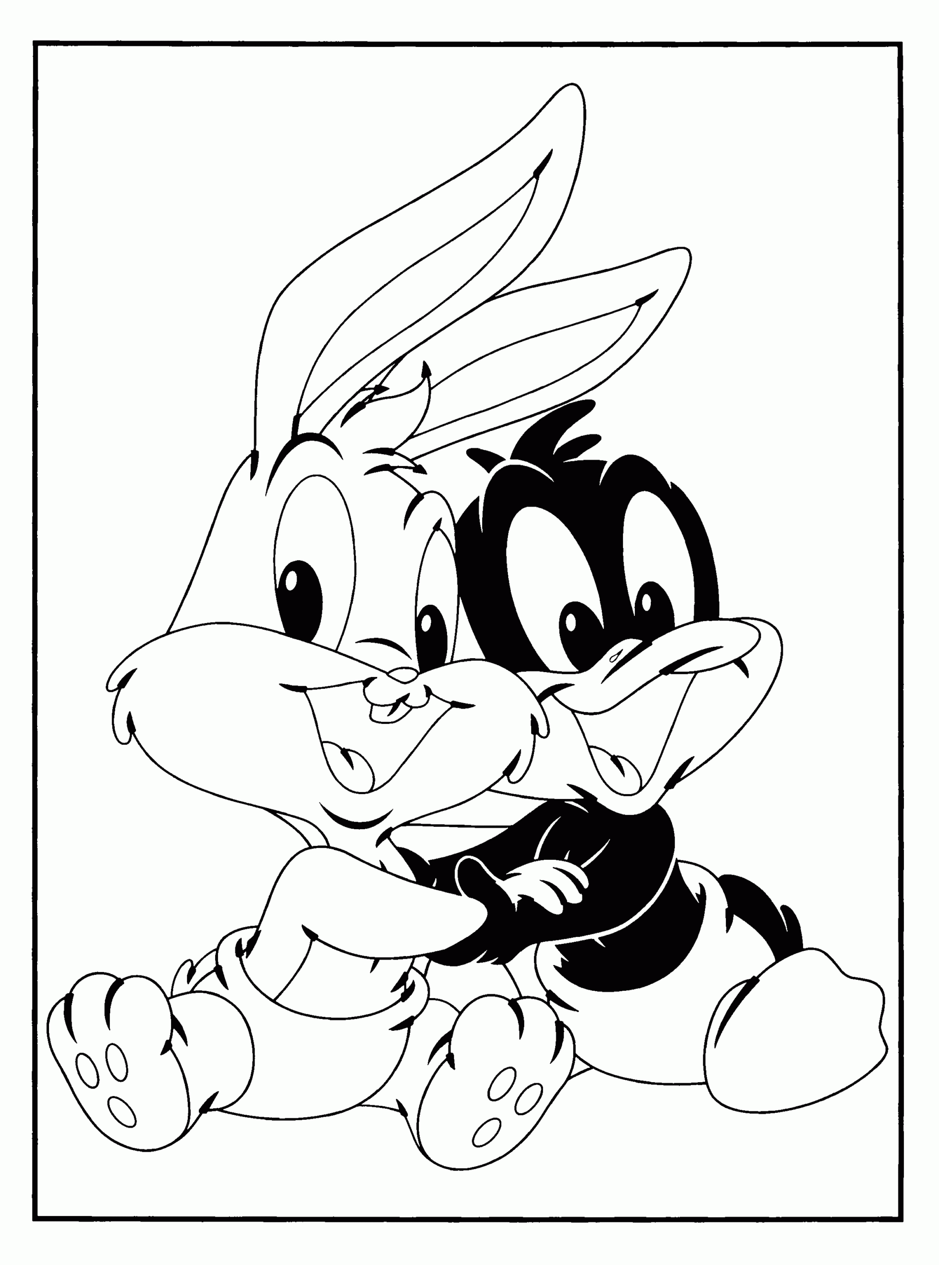 Baby Looney Tunes Coloring Pages
