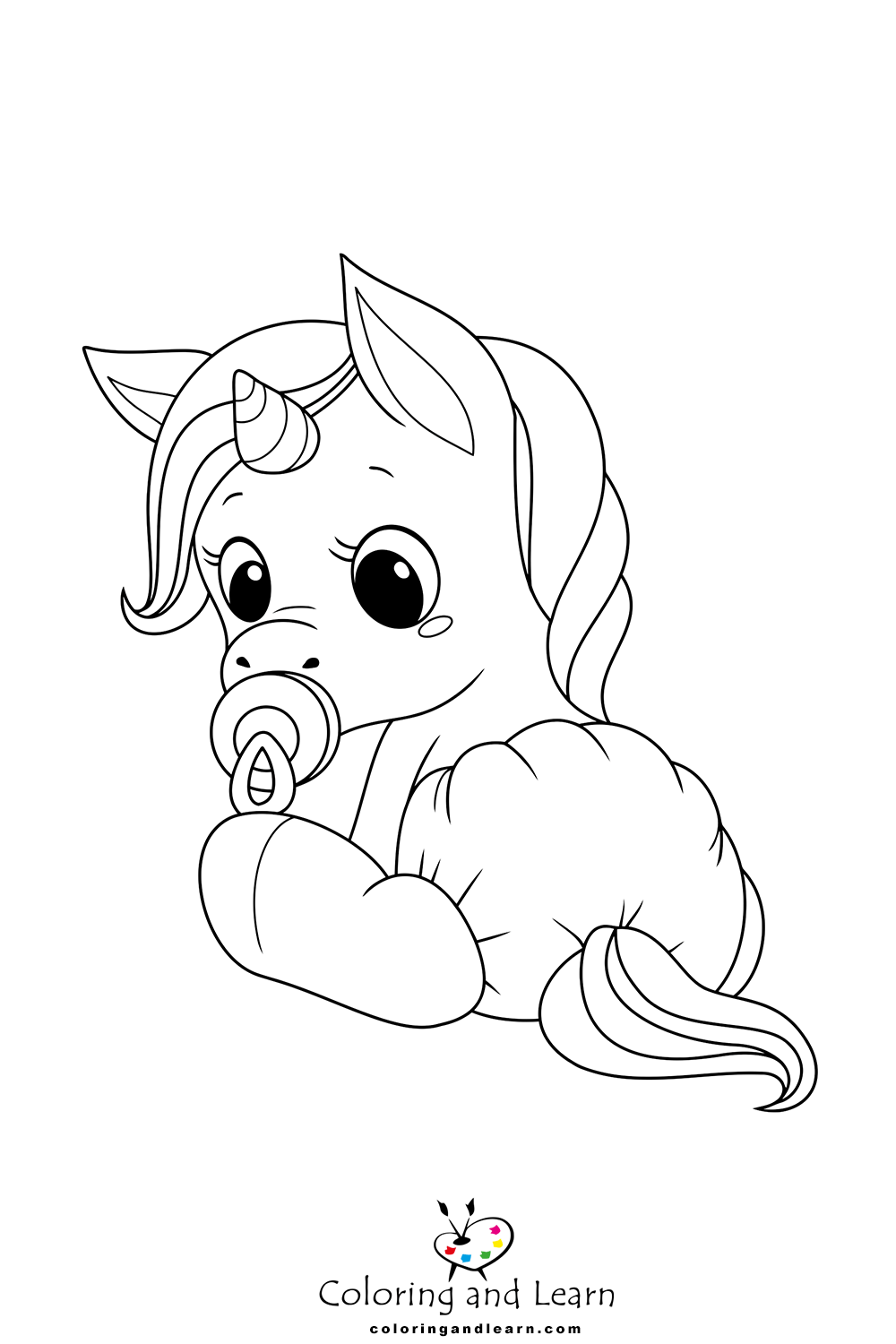 Baby Unicorn Coloring Pages FREE 2025 Coloring And Learn