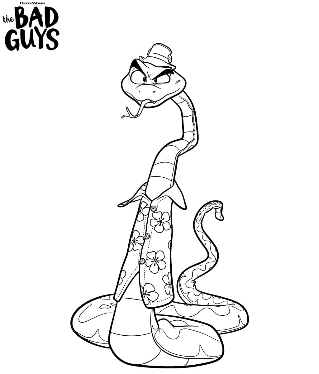 Bad Guys Coloring Pages Coloring Home