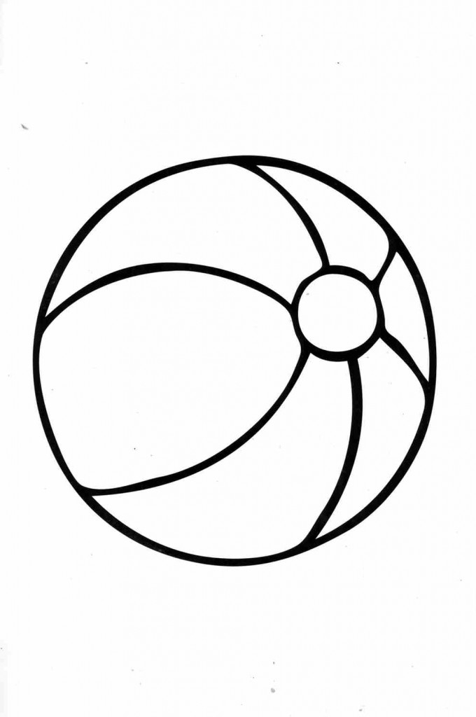 Ball Coloring Pages For Kids To Print For Free
