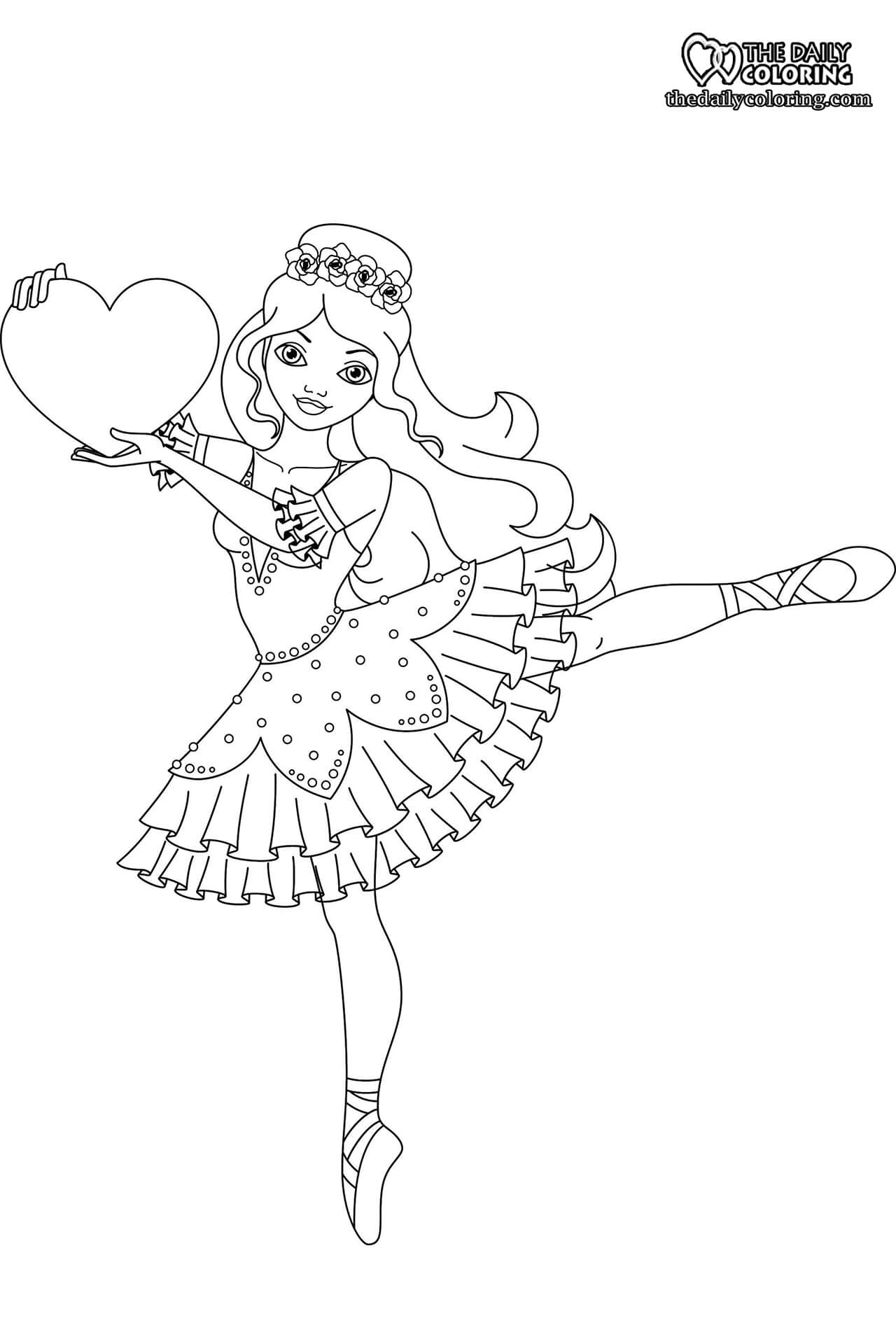 Ballerina Coloring Pages 2023