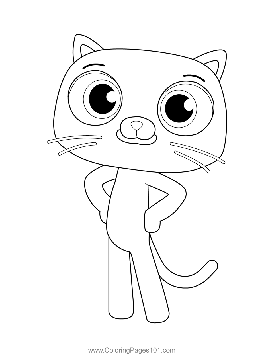 Bartleby True And The Rainbow Kingdom Coloring Page For Kids Free 