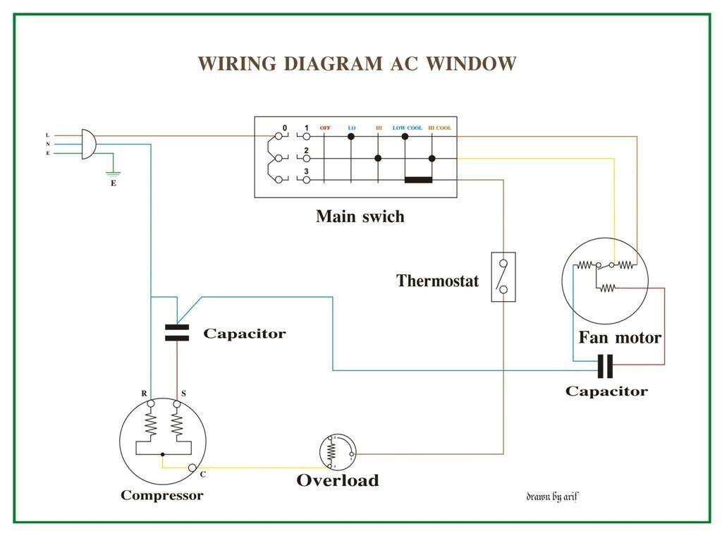 Basic Ac Wiring Diagram Wiring Diagram And Schematics