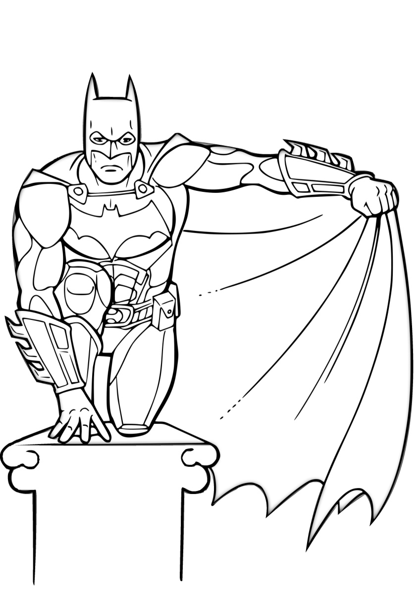 Batman Coloring Book Pages Coloring Pages