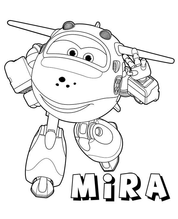 Bello Super Wings Coloring Page Free Printable Coloring Pages For Kids