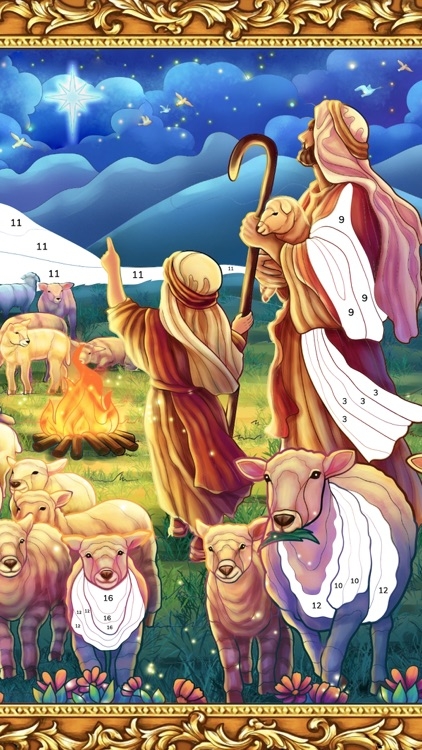Bible Coloring Paint By Number By IDailybread Co Limited