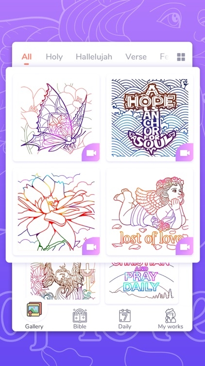 Bible Coloring Paint By Number By IDailybread Co Limited