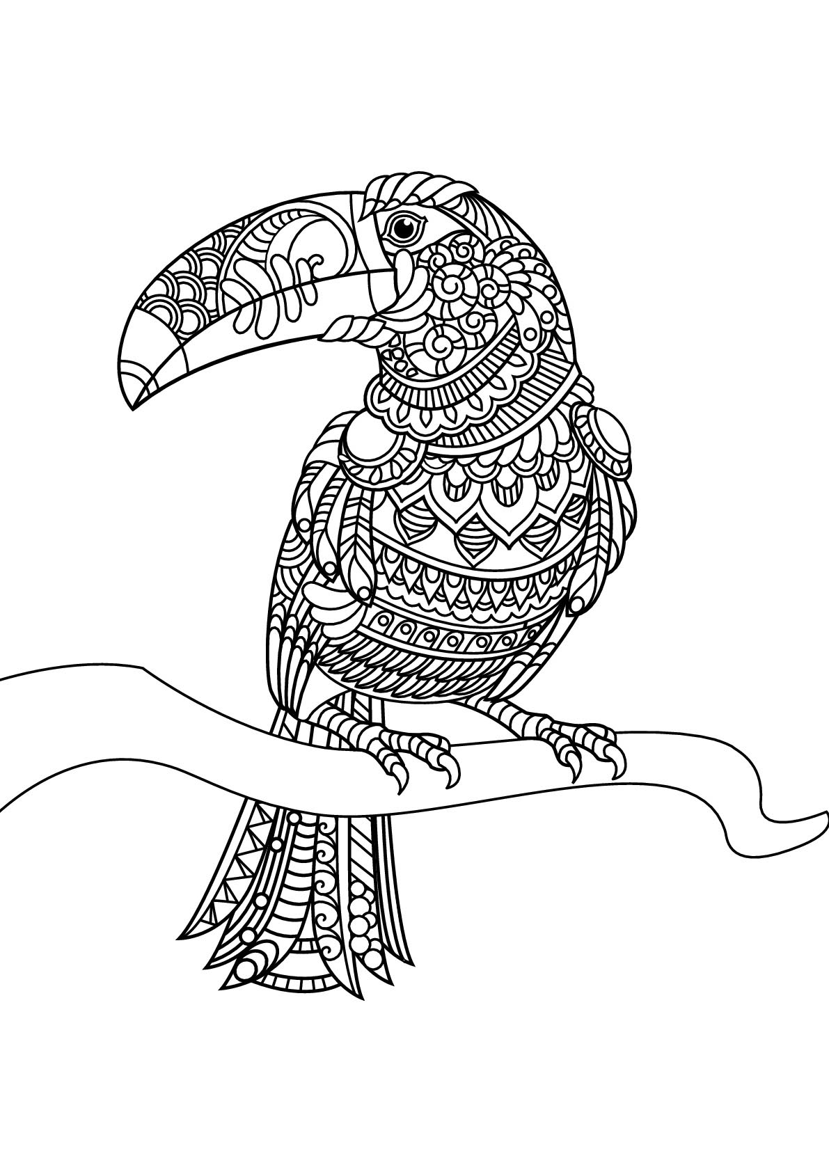 Birds Free To Color For Children Bird Coloring Pages For Kids