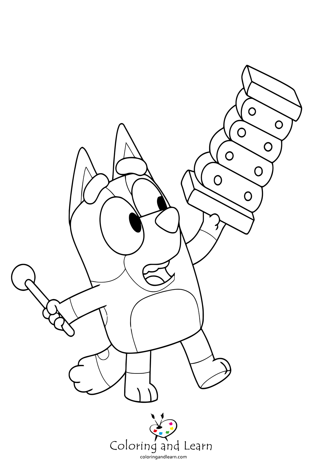 Bluey Coloring Pages FREE 2025 Coloring And Learn
