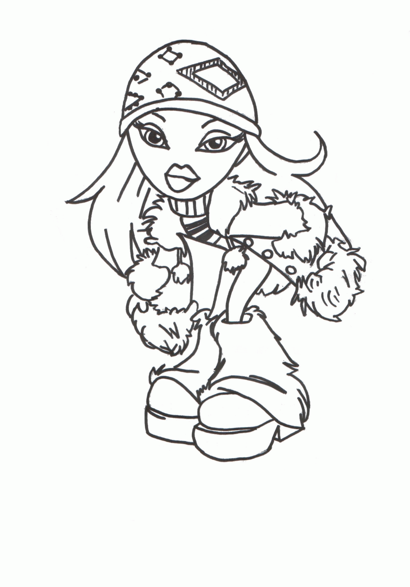 Bratz Petz Coloring Pages Learny Kids