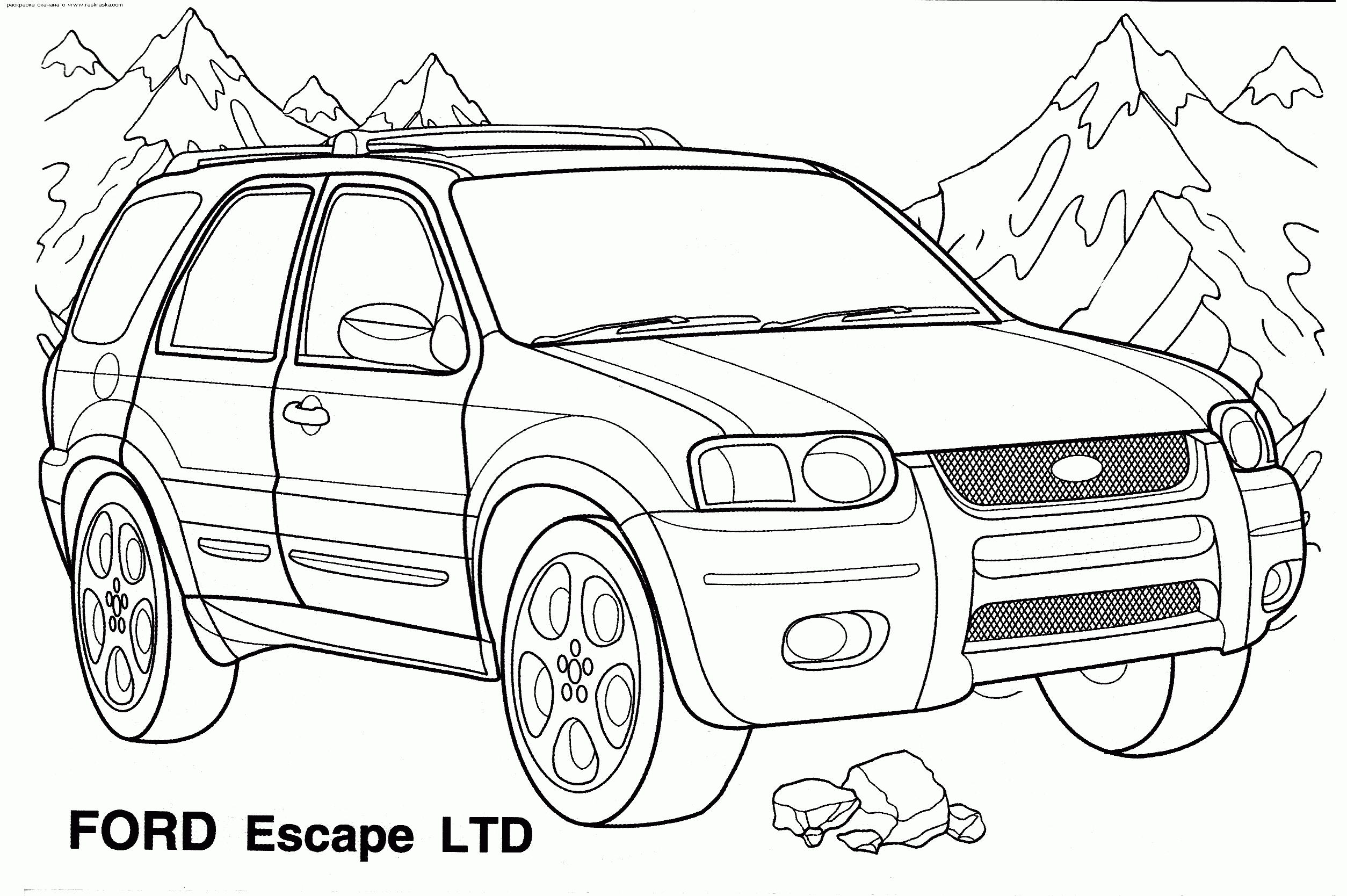 Car Coloring Pages 4 Coloring Kids