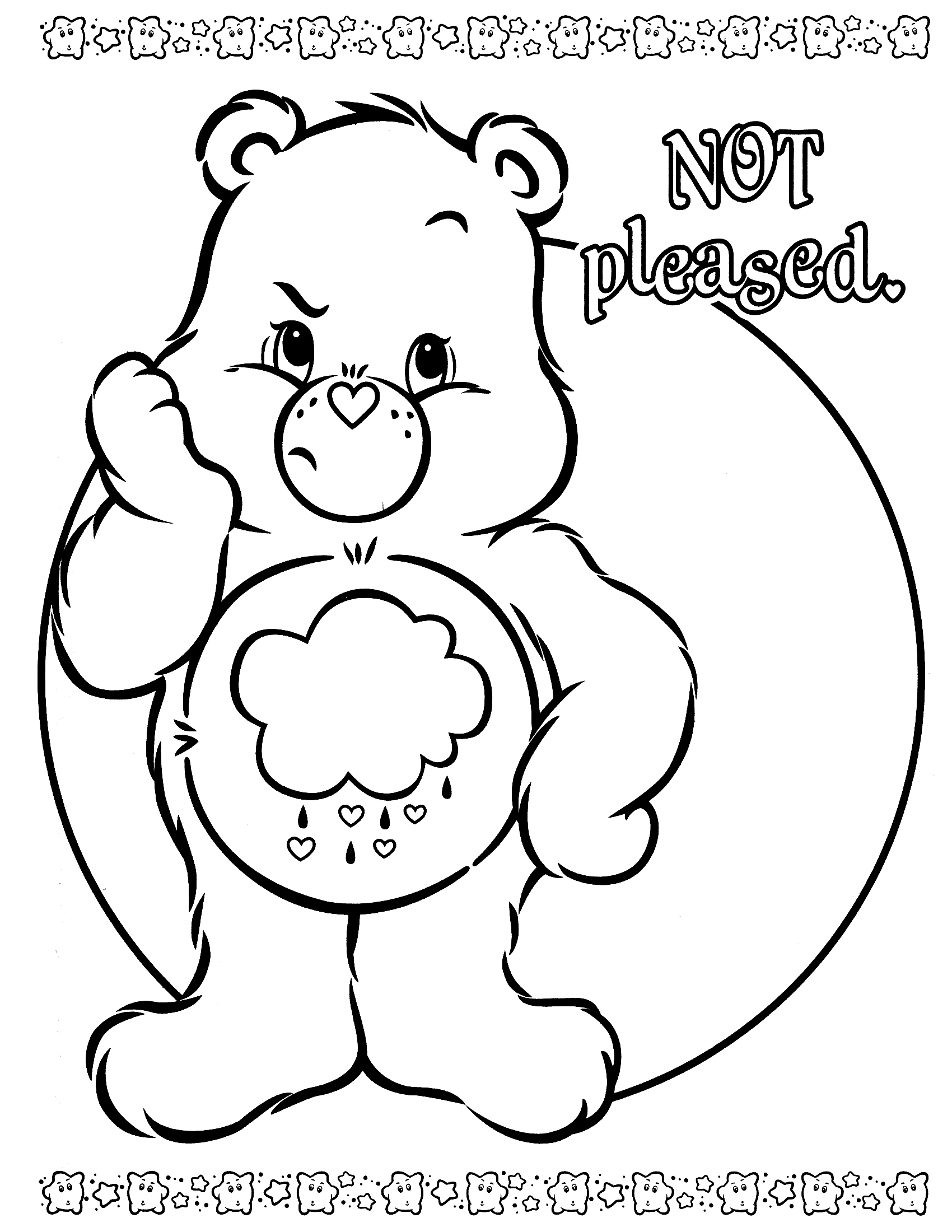 Care Bears Coloring Book Coloring Pages