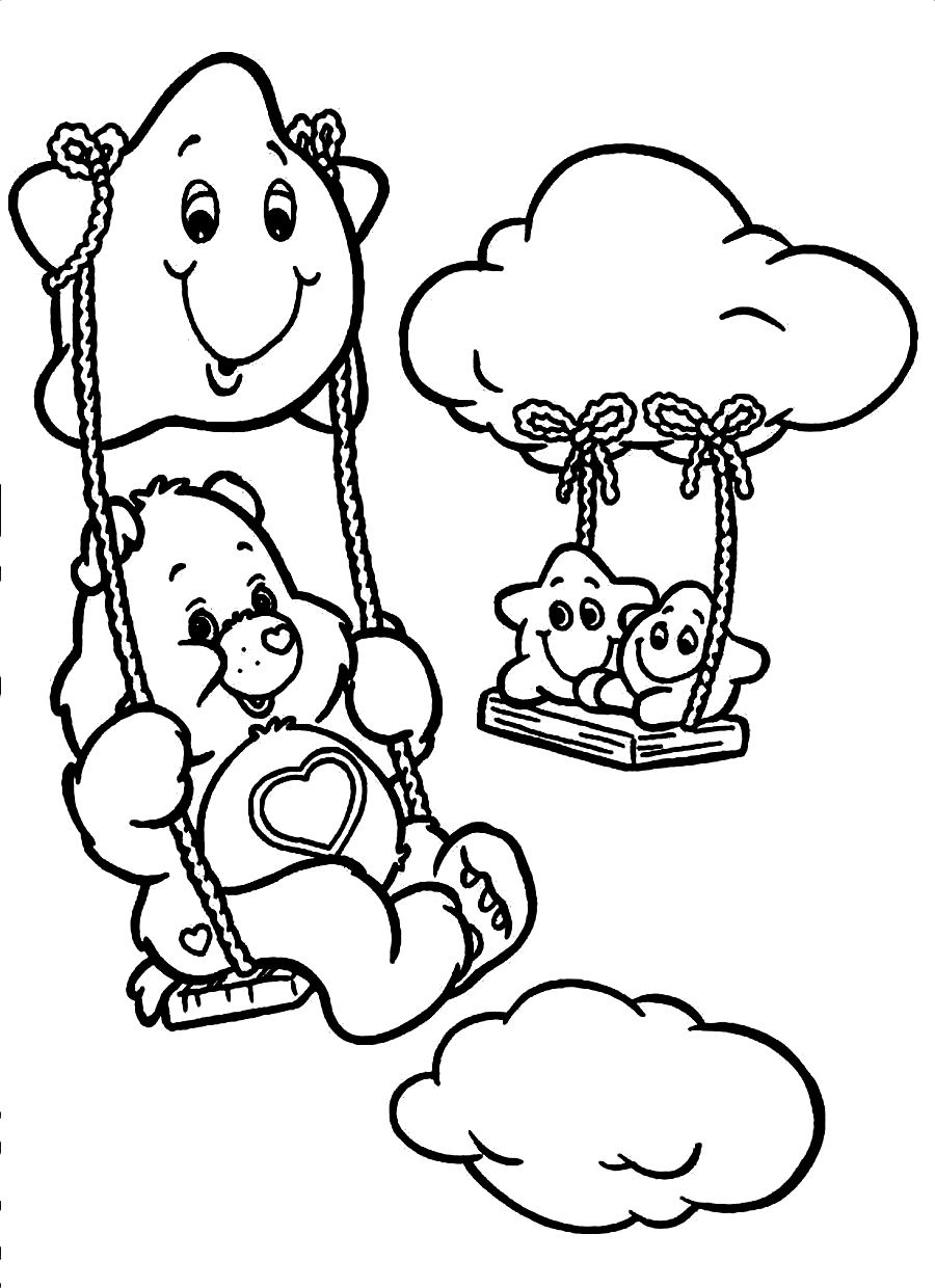 Care Bears Coloring Book Pages Coloring Pages