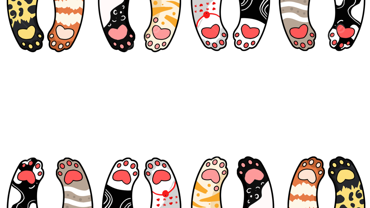 Cat Paw Print Clip Art Free Infoupdate