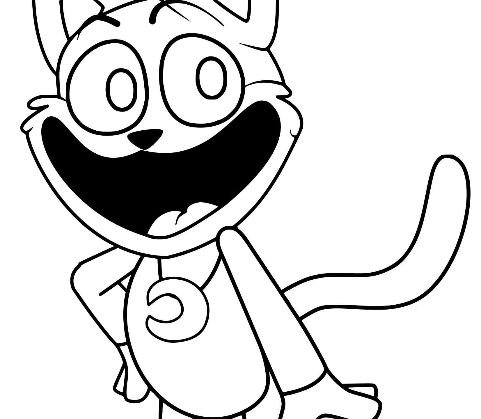 CatNap Coloring Pages Coloring Nation
