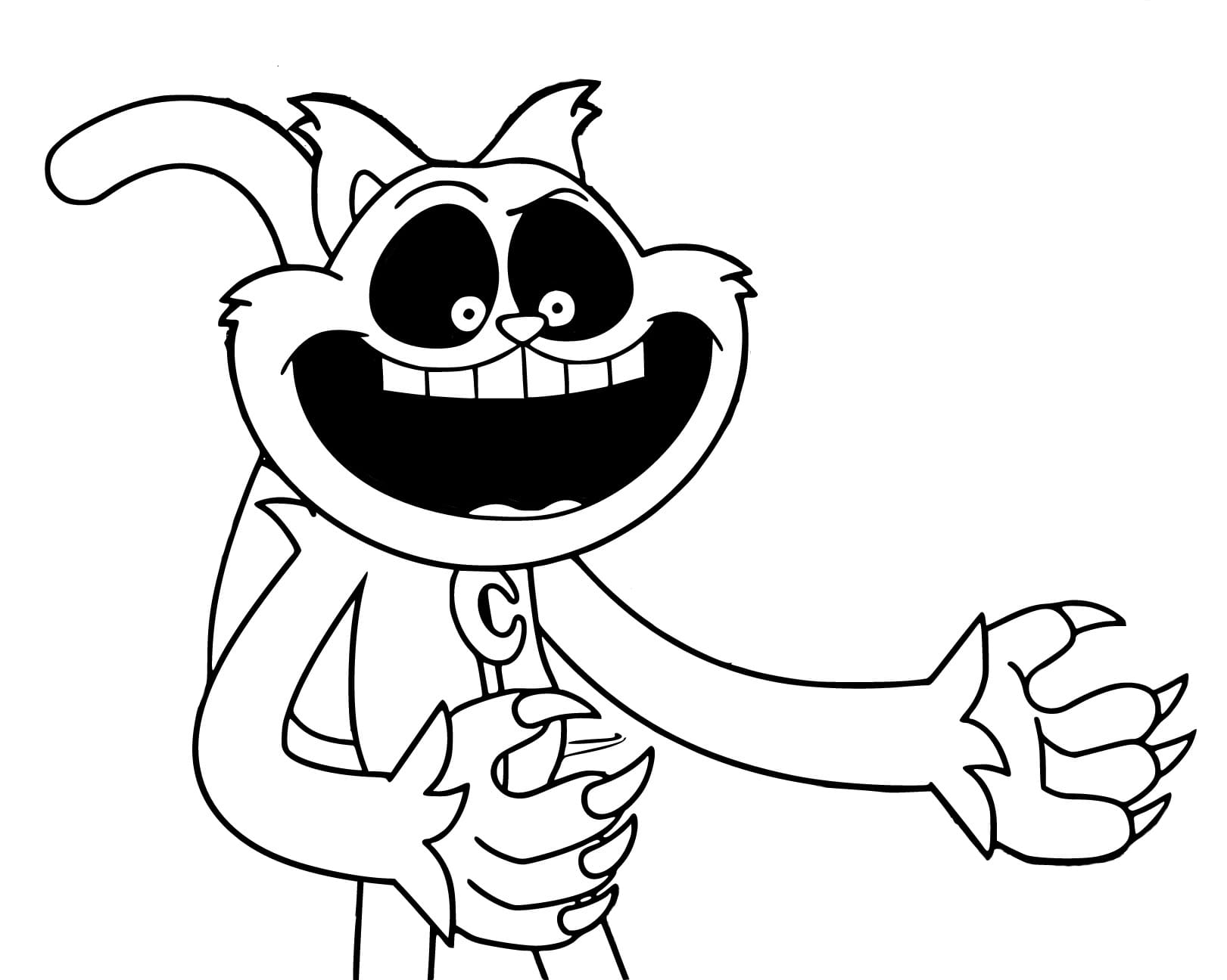 CatNap Coloring Pages Coloring Nation