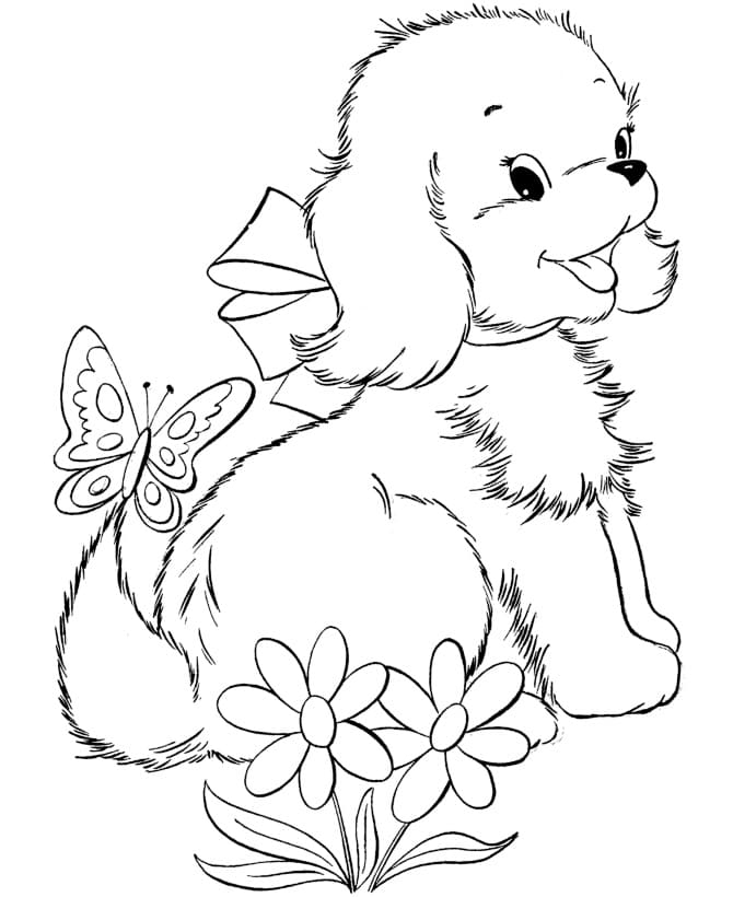 Cinna Puppy Coloring Page Free Printable Coloring Pages For Kids