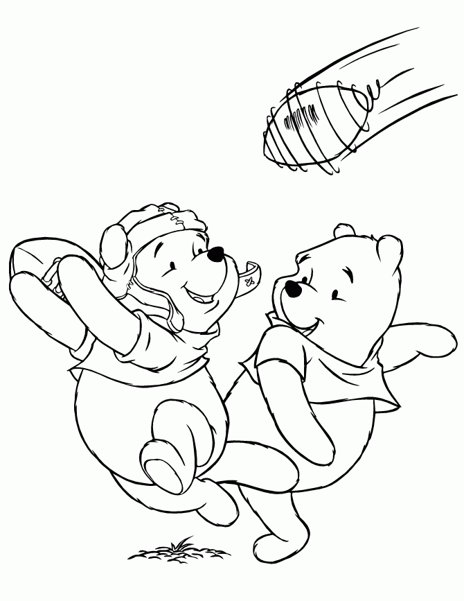 Classic Winnie The Pooh Coloring Pages Coloring Home