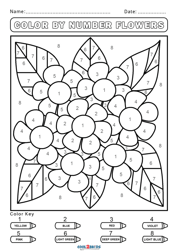 Color By Number Duck Coloring Pages Color By Number Coloring Pages