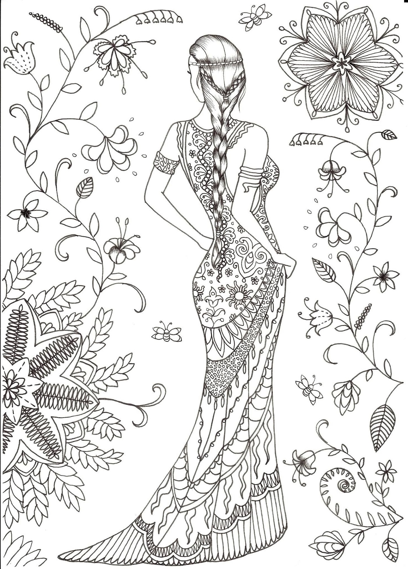 Coloring Games For Adults Fairy For Free Usage K5 Worksheets