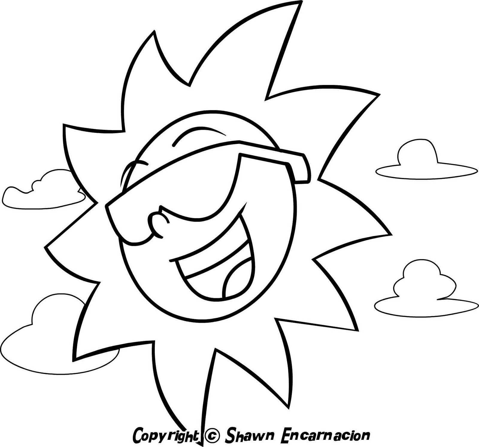 Coloring Pages For Kids Sun Coloring Pages