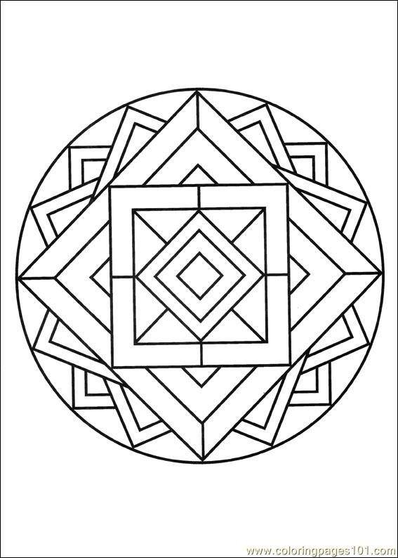 Coloring Pages Mandalas 14 Cartoons gt Mandalas Free Printable 