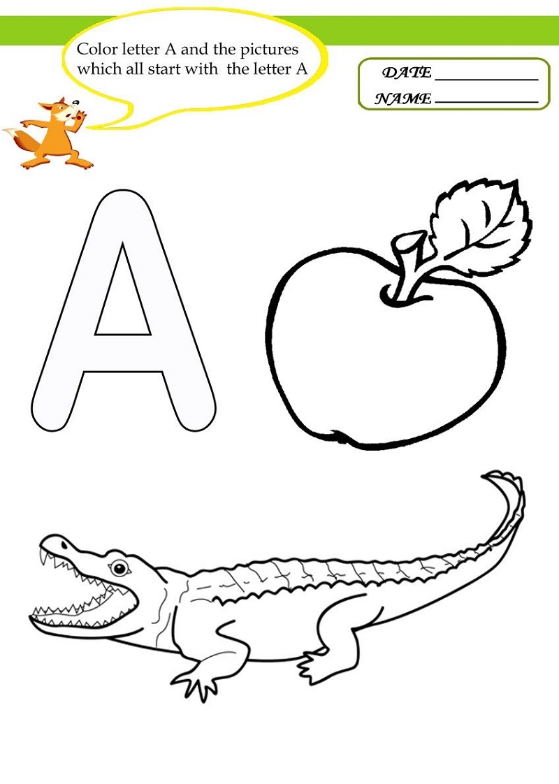 Coloring Worksheets For Kindergarten Usable K5 Worksheets